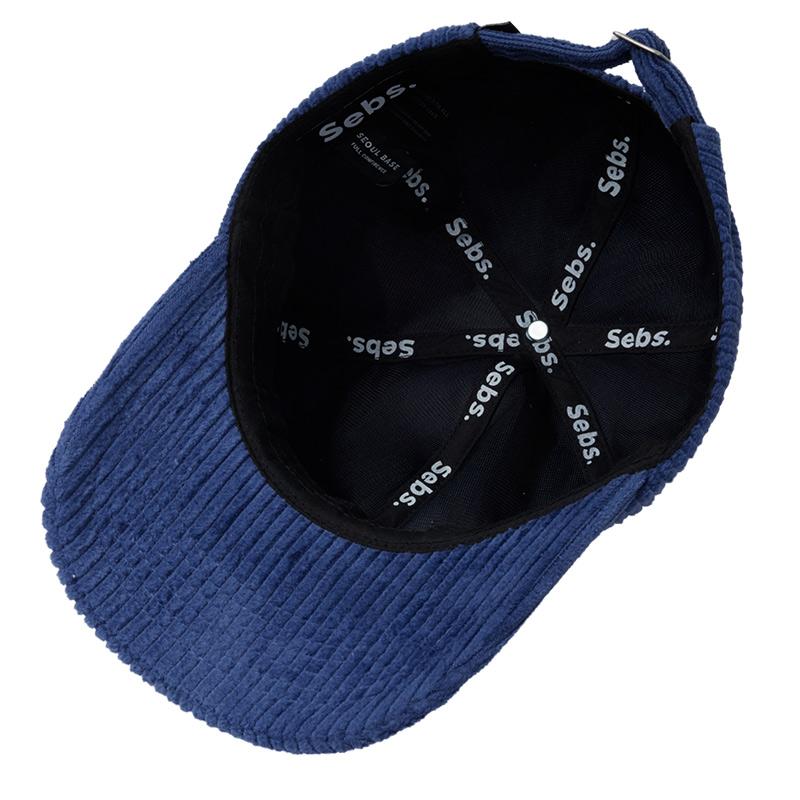 Sebseu Corduroy Blue Ball Cap