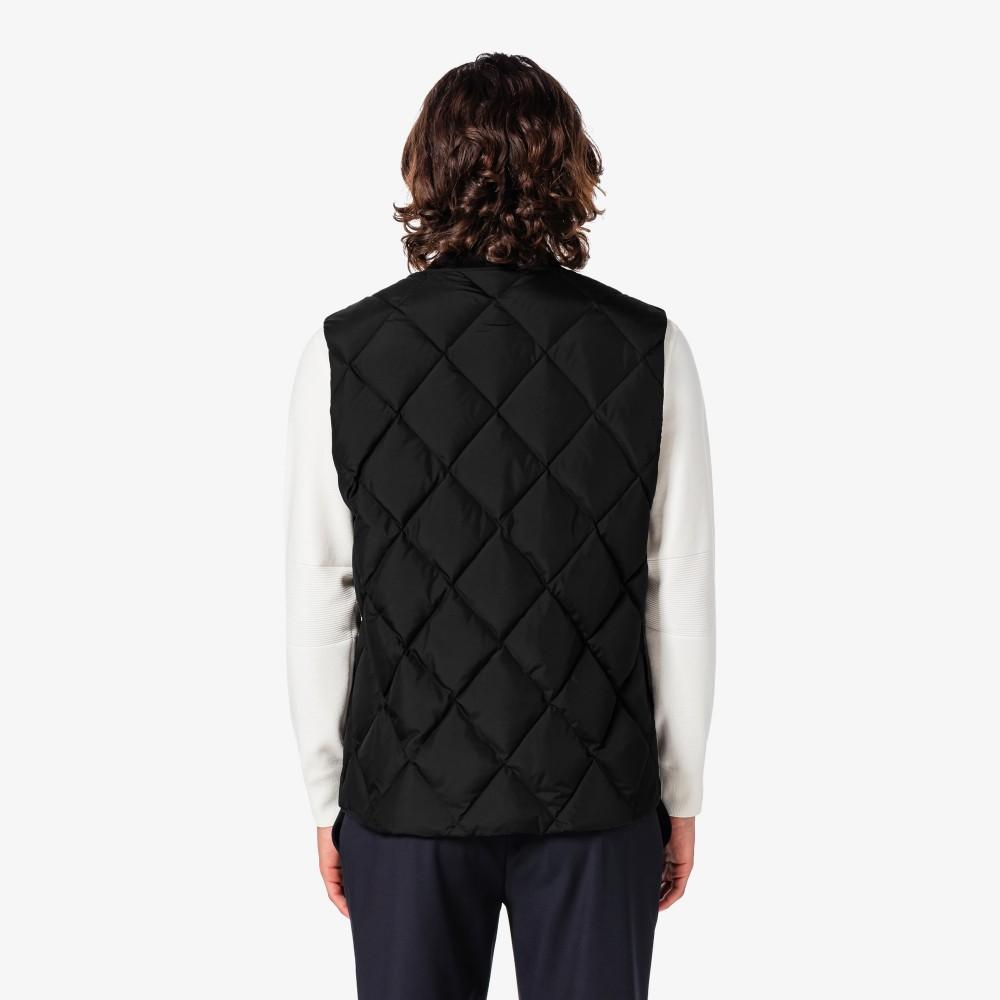 [lacoste] Men's Diamond Quilted Down Vest BH282E-55N031