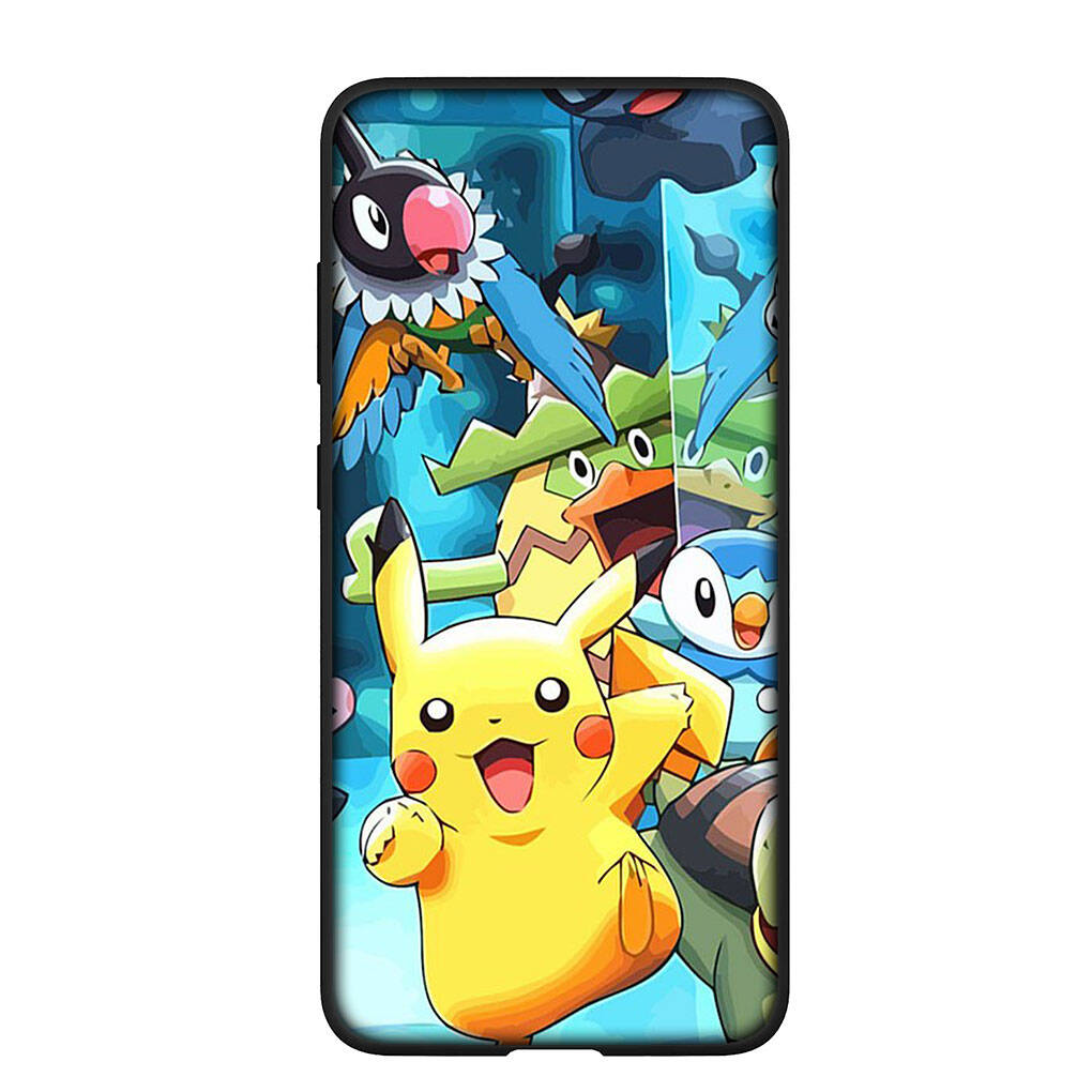 Phone Case for iPhone 17 16 15 Plus Xiaomi Poco F8 F7 F6 X7 X6 M8 C85 C75 Redmi Note 14 12 11 13 Pro Max A4 14C 13C 15C Comics Pokemon GO Pikachu Cute