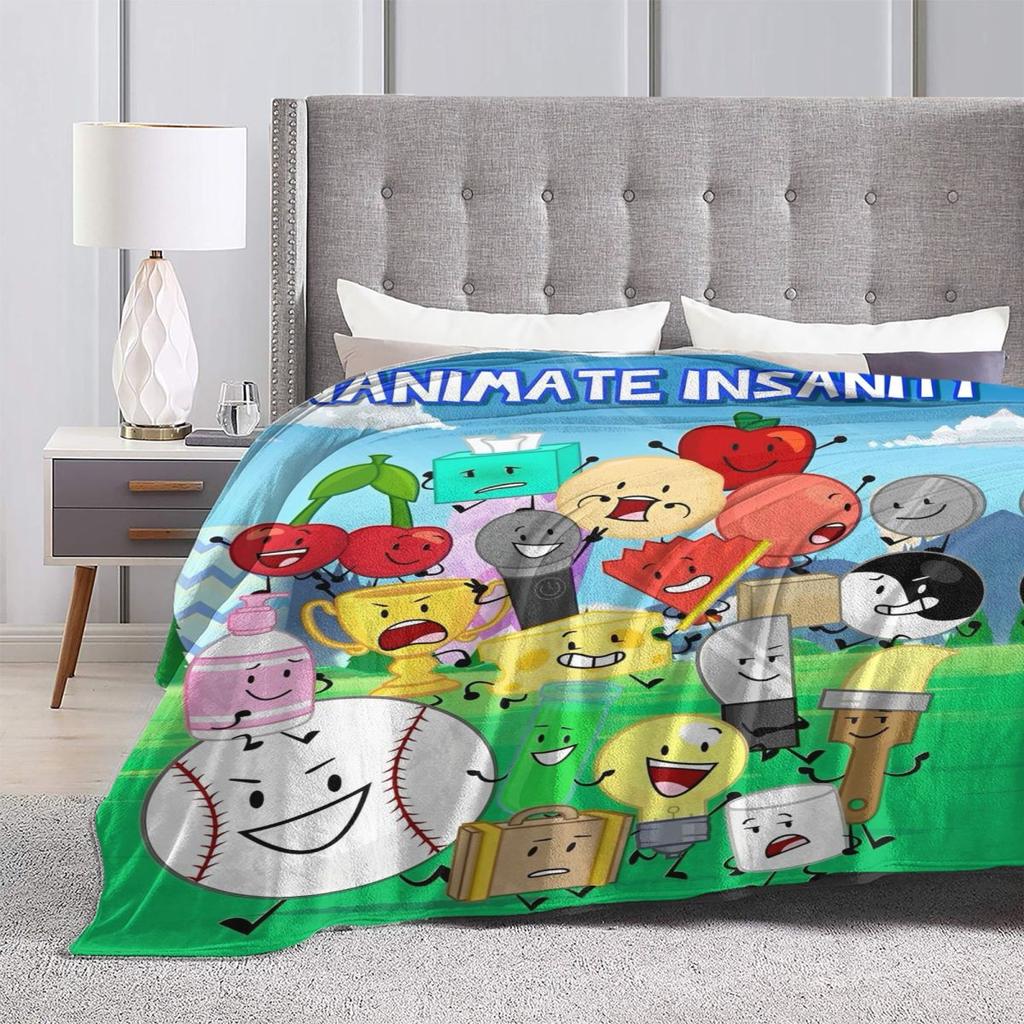 Inanimate Insanity Characters Blanket Quality Warm Soft Throw Blanket Spring Travel Office Home Decor Comfortable Bedspread