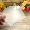 1Pcs Flexible Transparent Plastic Cake Scraper Smoother Dough Cutter for Bread Pastry Chef Bakery Cake Baking Accessories