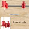 Y5GD Double Type Accuracy Layout Instrument Features Strong Reinforced Plastic Construction Aluminum Gauges for Woodworkers