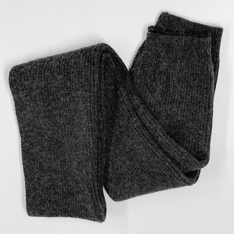 New fashion style solid color simple multi-color delicate skin-friendly knitted scarf