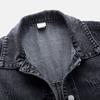 Black Denim Vest Women's Short Coat Large Pocket Sleeveless Vest Korean Style Spring and Summer Simple All-match Loose Top