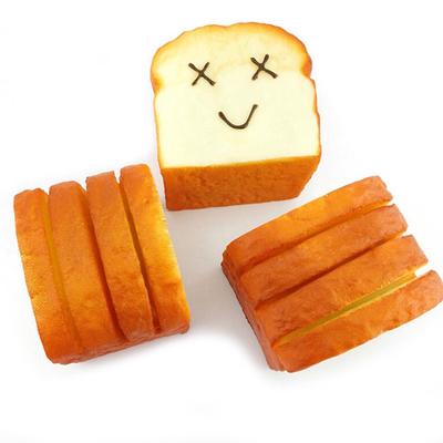 Grauzdiņš Maize Squishy Expression Card Mobilā tālruņa turētājs Rokas spilvens Stresa mazināšanai