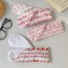Girly Soft Quilted Eyeglass Case: Portable, Printed, Anti-Pressure Sunglasses Bag
