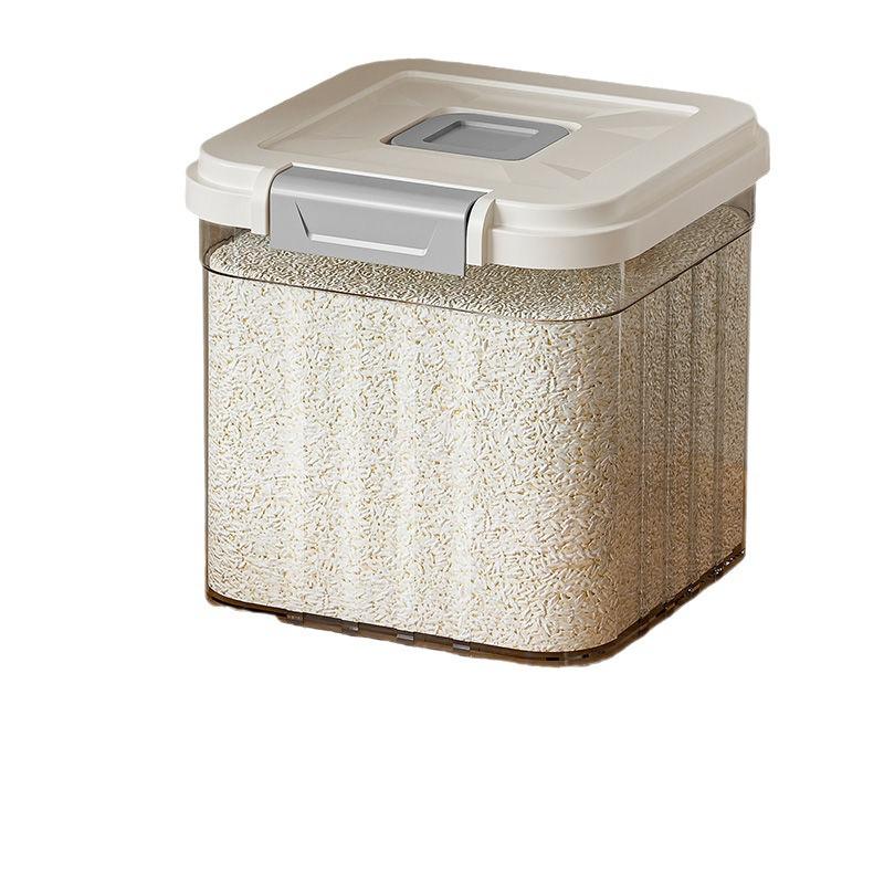 Food Grade Sealed Rice Storage Box - Insect & Moisture-Proof, Large Capacity for Grains & Cereal