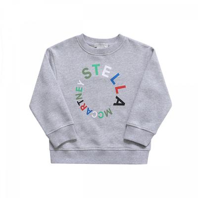 Stella Mccartney Tt4r60 Z0453 905 Round Logo Kids Sweatshirt