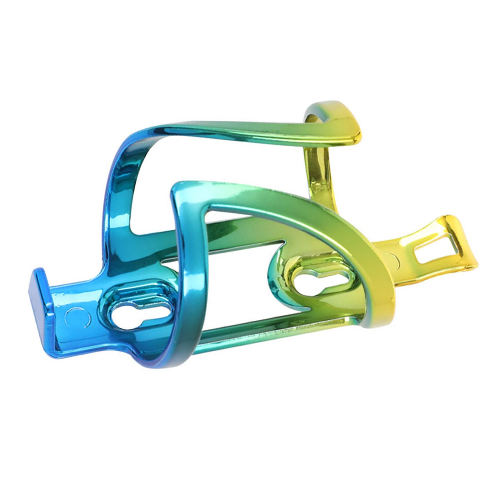 Bicycle Water Bottle Cage Colorful Bike Water Bottle Holder PC Outdoors Cycling Cup Holder Rack Cage with Screws Tool
