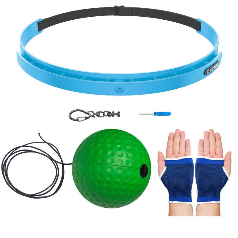 YTYIN Head-Mounted Boxing Reaction Ball