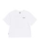 NATIONALGEOGRAPHIC N262Wts982 [Aerosilver] Women'S Abyss Graphic Semi-Crop Short Sleeve T-Shirt White