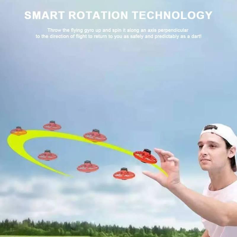 High-quality Intelligent Ufo Flying Spinner Toy For Kids Usb Charging Durable Design