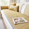 Rattan Mat Sofa Cushion Summer Sofa Mat Mat Summer Cushion Non-Slip Ice Silk Cushion  New Straight Cover