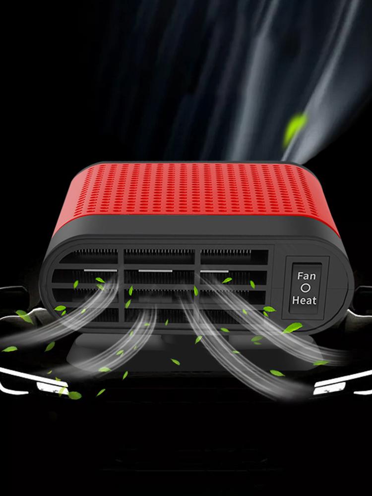 12/24V Car Electric Heater Fan 1200W Windscreen Defroster Demister Auto Windshield Defroster Defogging Defrosting Heating Fan