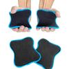 1 Pair Rubber Grip Pads For Weightlifting Gym Workout Gloves Eliminate Hand