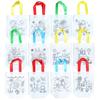 5 Sets DIY Graffiti Bag & Coloring Markers Handmade Painting Non-Woven Bag for Children Arts Crafts Color Filling Drawing Toy