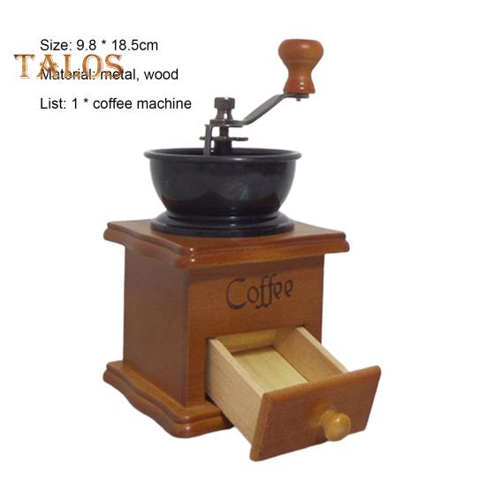Spice Grinder Wide Application Anti-wear Detachable Unique Drawer Type Anti-cracking Coffee Mill for Gifts