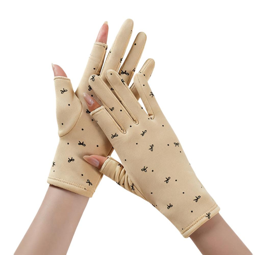 

Lining Fleece Velvet Mittens Warm Driving Gloves Fashion Women s Winter Gloves Running