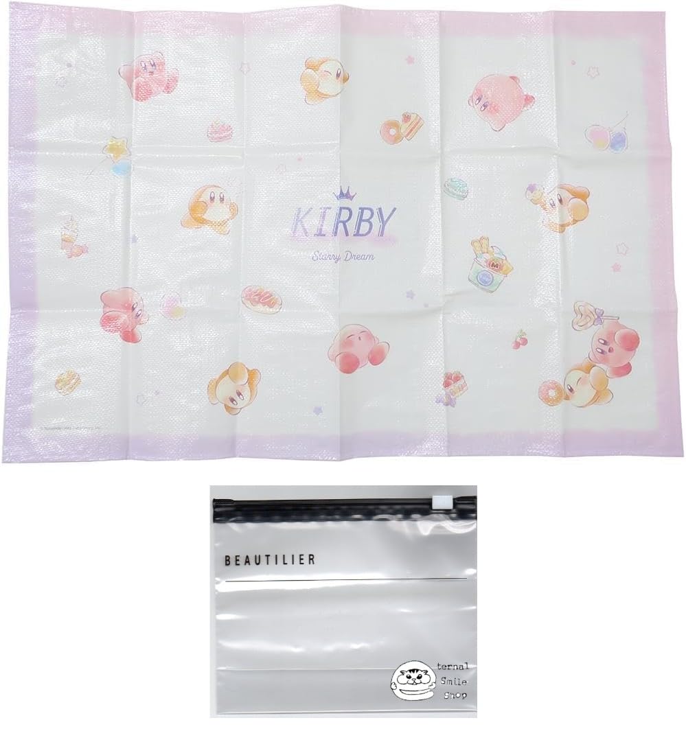 

Kirby Star Leisure Sheet S 1 Person 60 x 90cm Leisure Mat Foldable STARRY DREAM Set Slider (Leisure Sheet, Bag)