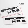 Logo Sport HSE ABS 3D Lettres Badge Coffre de Voiture Discovery Sport HSE Autocollant Accessoires