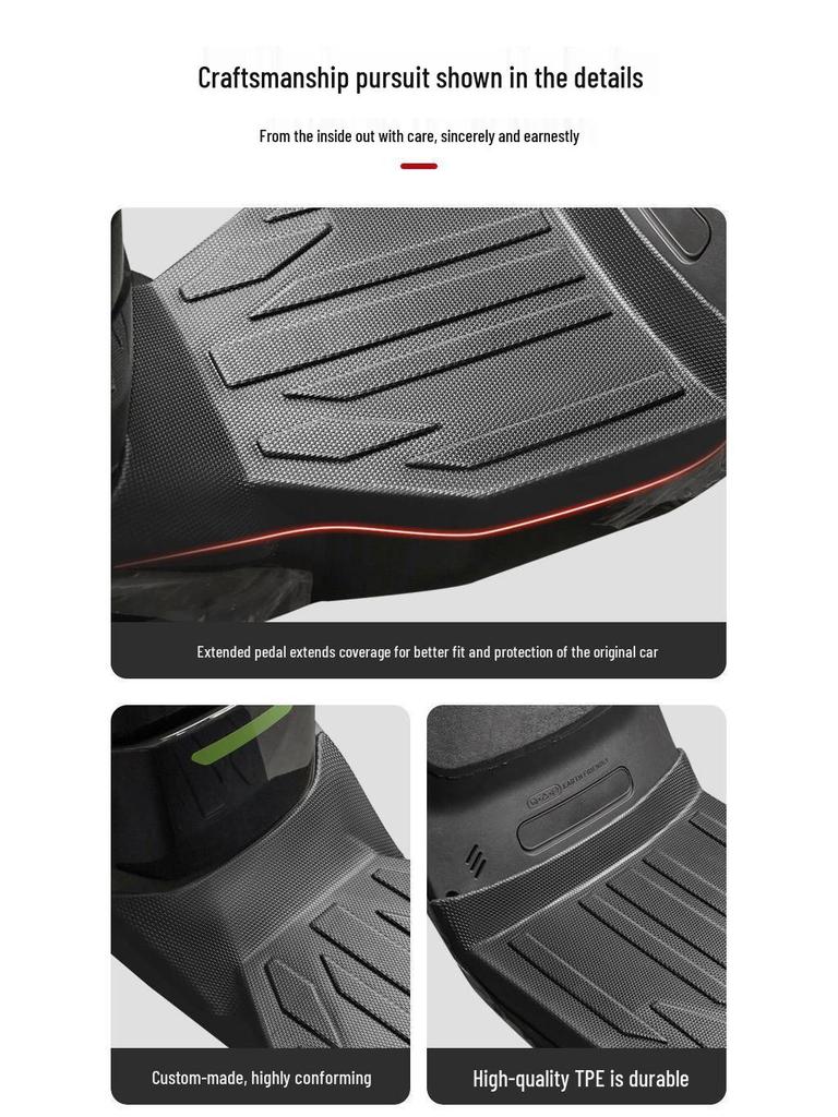 All-Series Calf Full Coverage TPE Floor Mats - Eco-Friendly & Durable