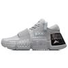 Li Ning Wujie Freizeitschuhe Unisex Niedriger Schaft Silberfisch Grau AFPR001-2