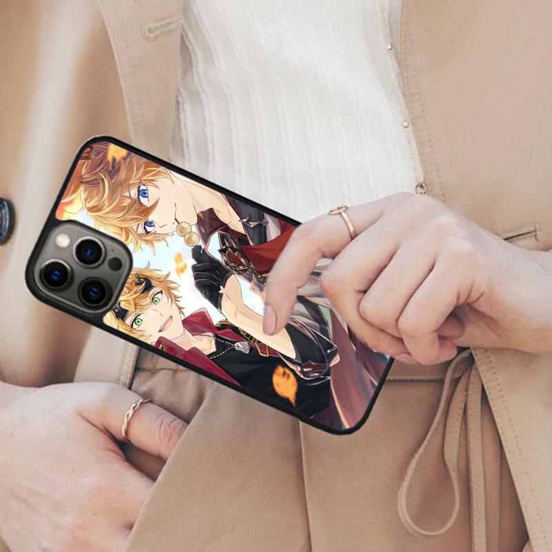 

Thoma Genshin Impact Game Magnetic Phone Case For APPLE iPhone 17 Air 16 14 13 12 Pro Max 15 Plus Wireless Charge MagSafe Cover iPhone 14
