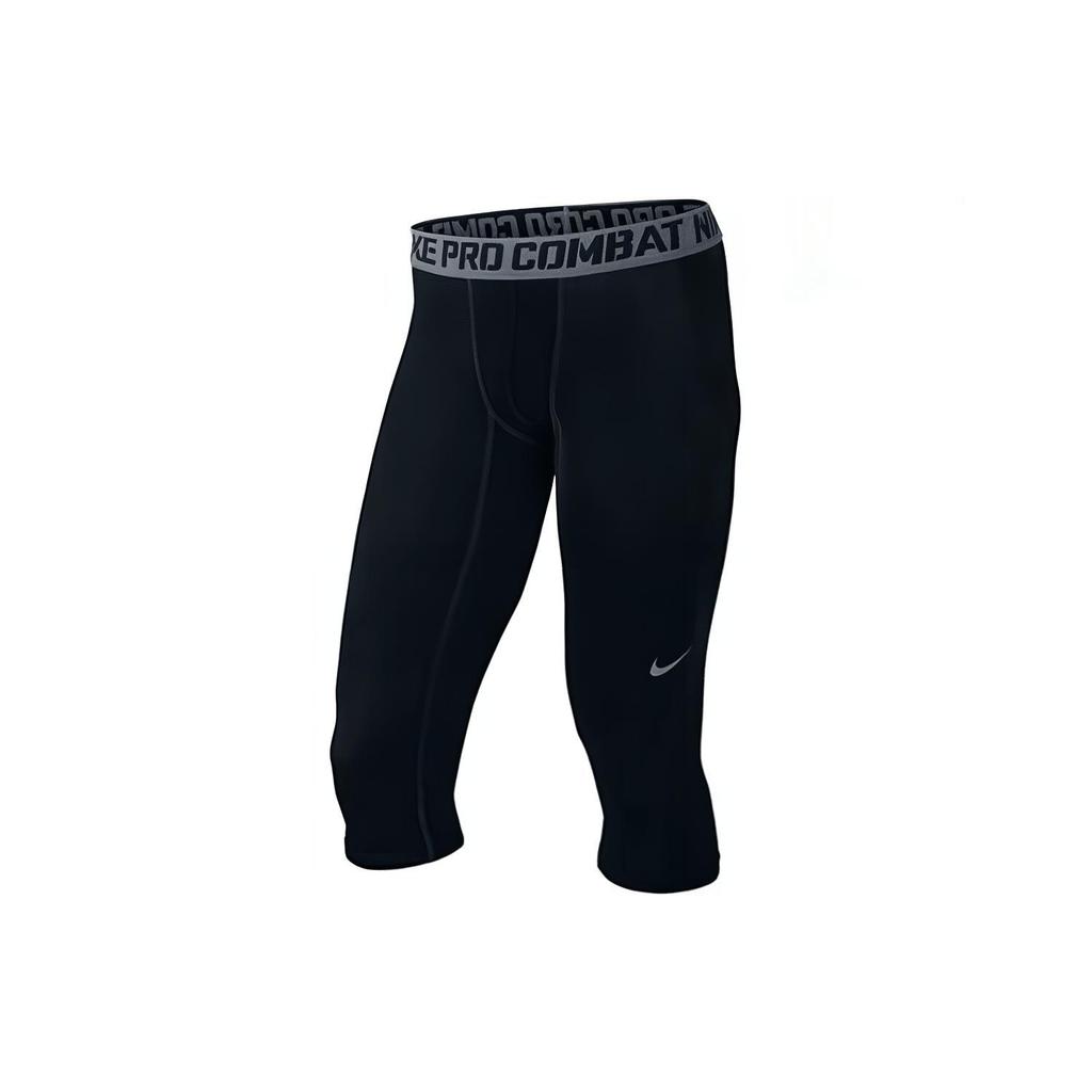 New Nike Pro Athletic Trousers Men's Black 586931-010