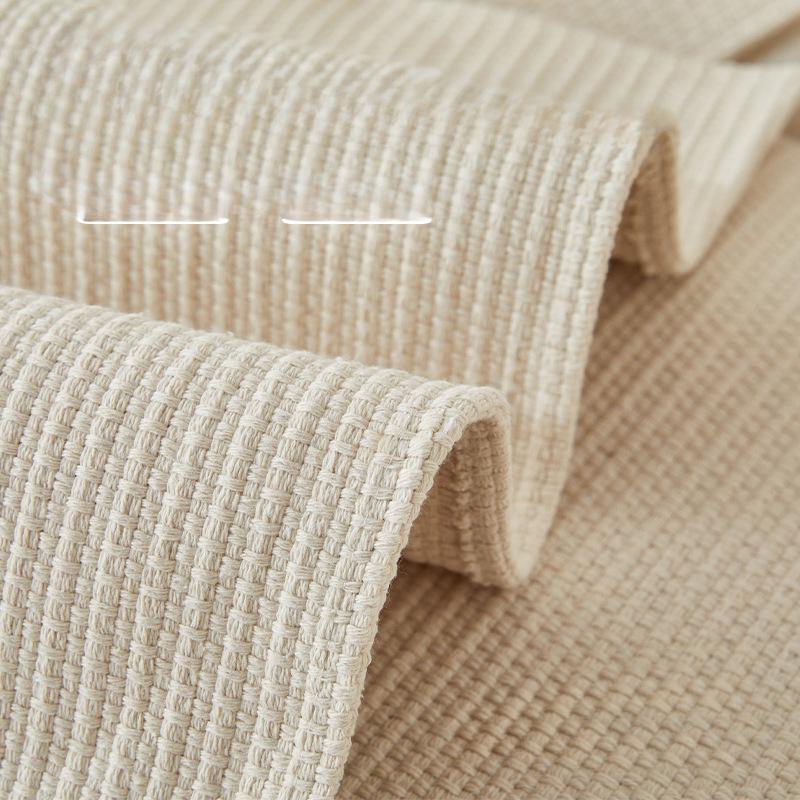Sofa Cushion Four Seasons Universal Solid Color Living Room Sofa Cover Cloth Breathable Non-Slip Sofa Cover