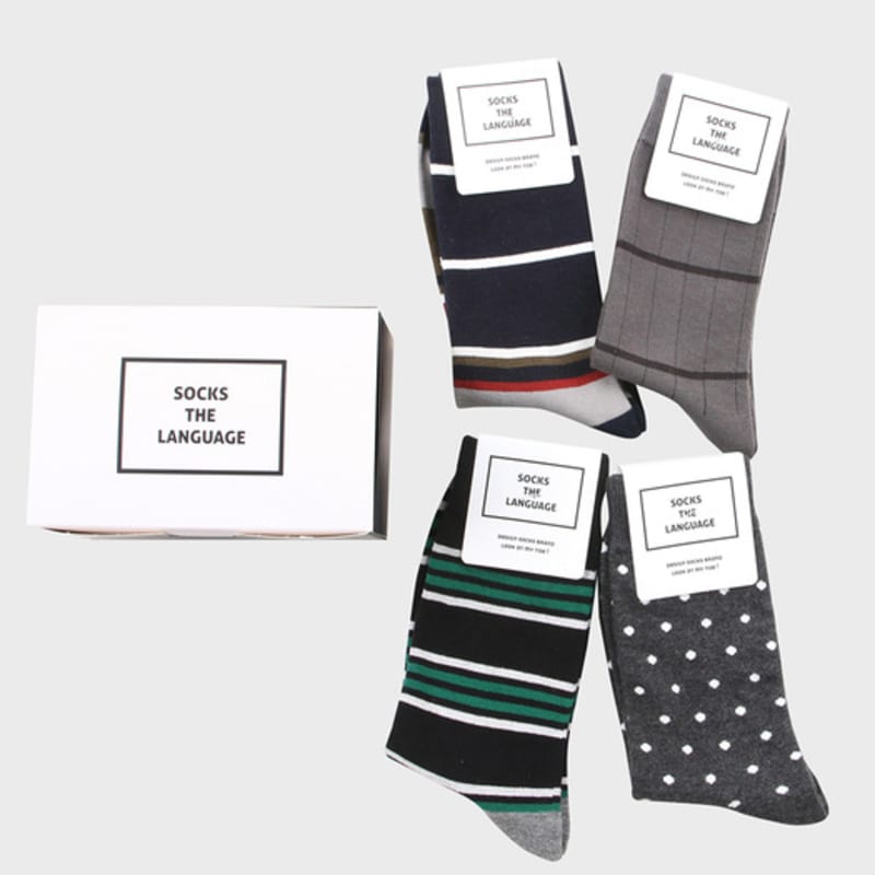 

НОСКИ ЯЗЫК Носки Moonlit 4ШТ FREE