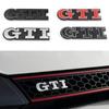 3D Metal Car Logo Front Grill Emblem Rear Trunk Badge Sticker For Volkswagen VW Golf 4 5 6 7 MK2 MK3 MK4 Mk5 MK6 Polo zf3