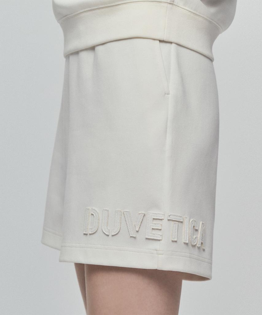 DUVETICA Haku Shorts (Light Ivory) (Women'S Shorts)