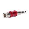 Hex Bit Tip Holder Chrome Vanadium Steel Self Locking Multi Angle Extension Rod for Electric Drill Screwdriver(Red