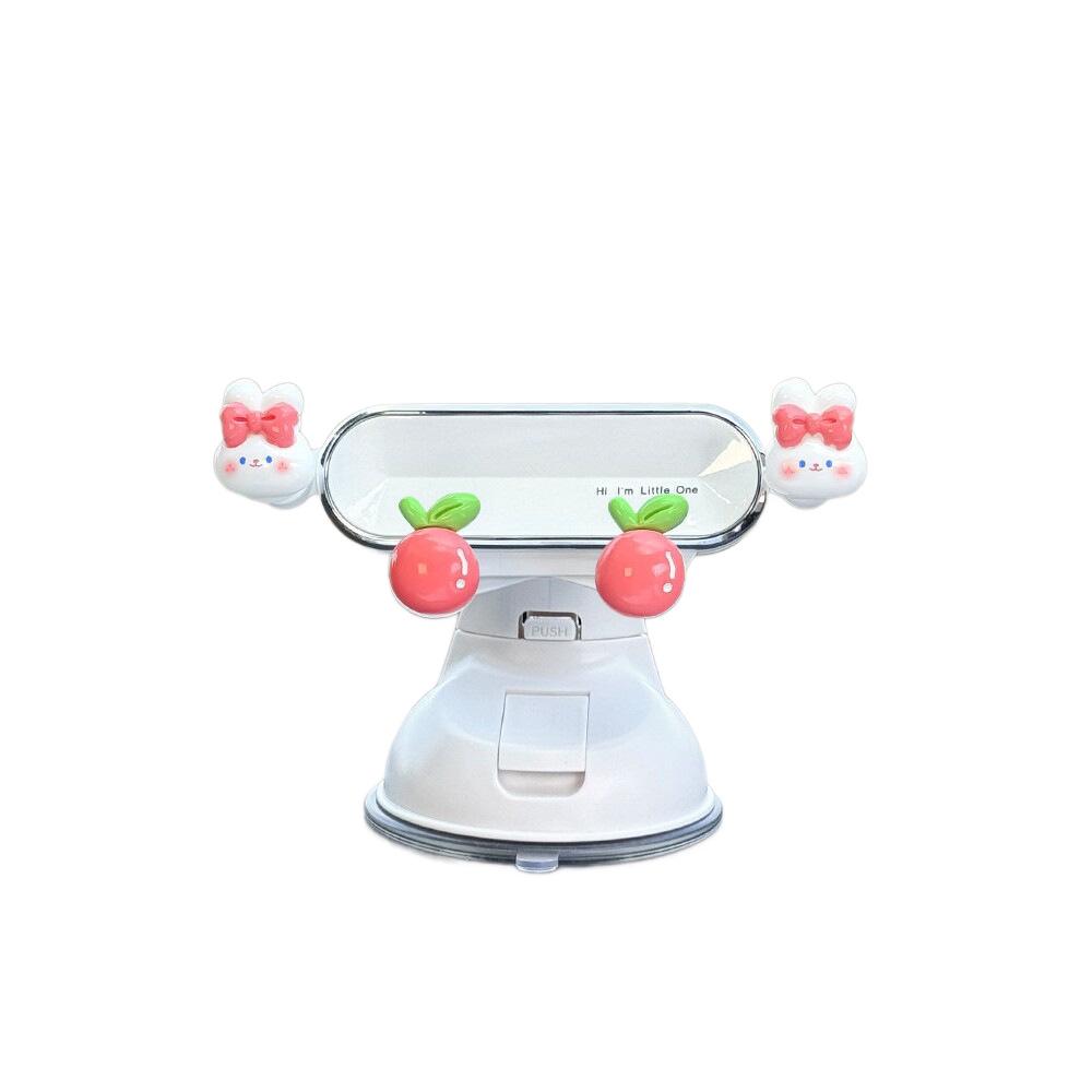 Universal Cartoon Shockproof Car Phone Holder with Suction Cup for Navigation