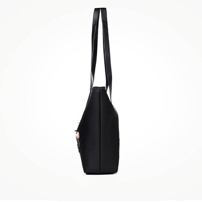 black waterproof tote bolsa