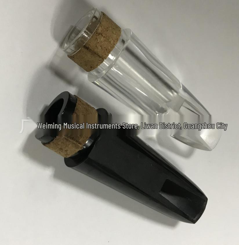 Black Plastic Clarinet Mouthpiece - Wind Instrument Accessory