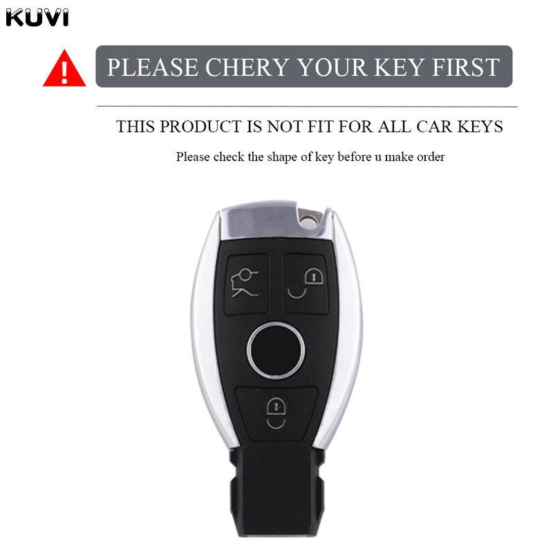 Weiche TPU-Autoschlüsselhülle für Mercedes Benz ABCE-Klasse GLS GLA GLK GLC CLS CLA AMG W204 W205 W212 W463 W176