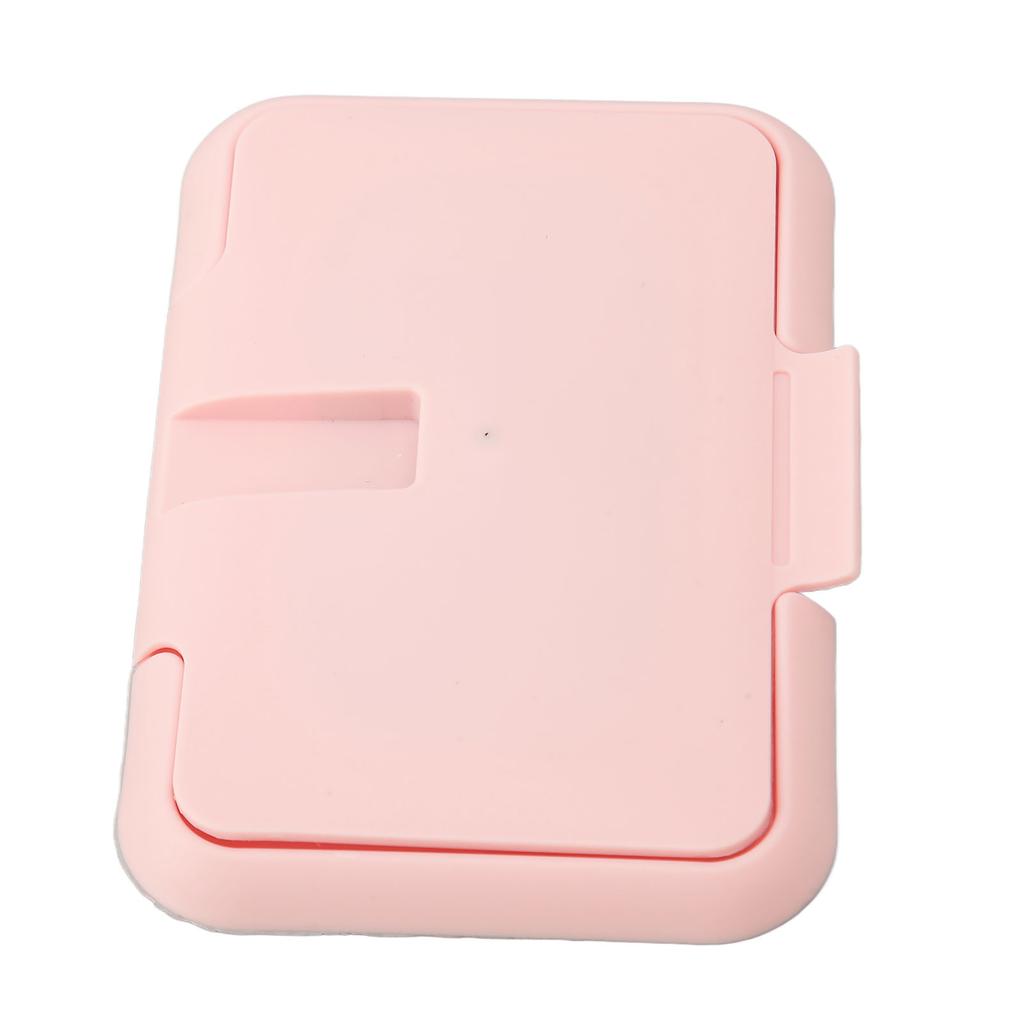 Baby Wipe Warmer Constant Temperature Evenly Heating Portable USB Wet Wipe Heater Pink