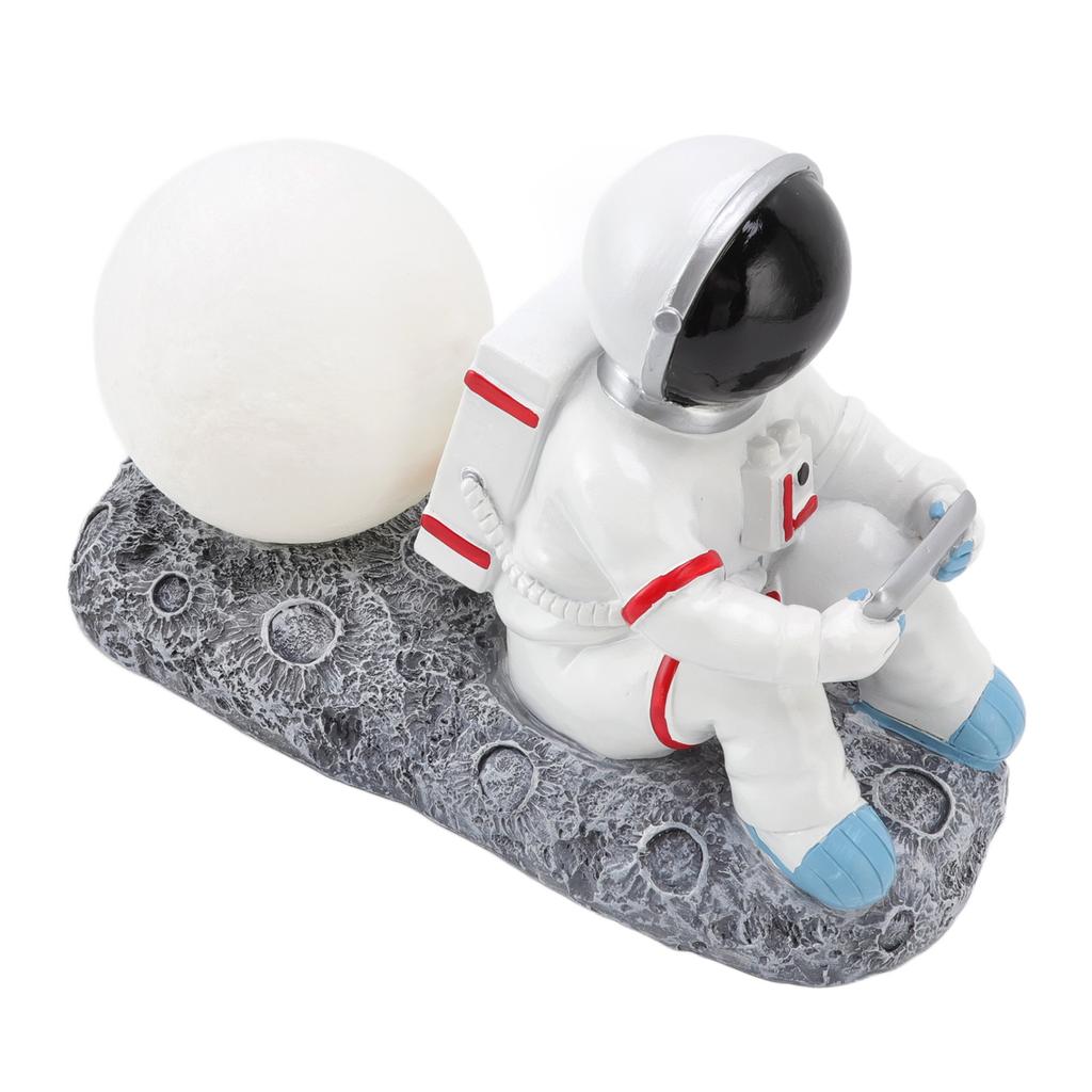 Astronaut Moon Night Light LED Decoration Resin Craft Night Light with Astronaut Back To The Moon