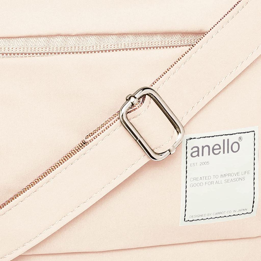 Anello 2-Way Tote Bag, A5 Size, Water-Repellent, Multi-Storage, CIRCLE ATR0291Z, Light Beige
