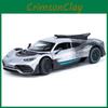 One 124 Mercedes Alloy Supercar Toy With Lights Inertia Drive For Collector