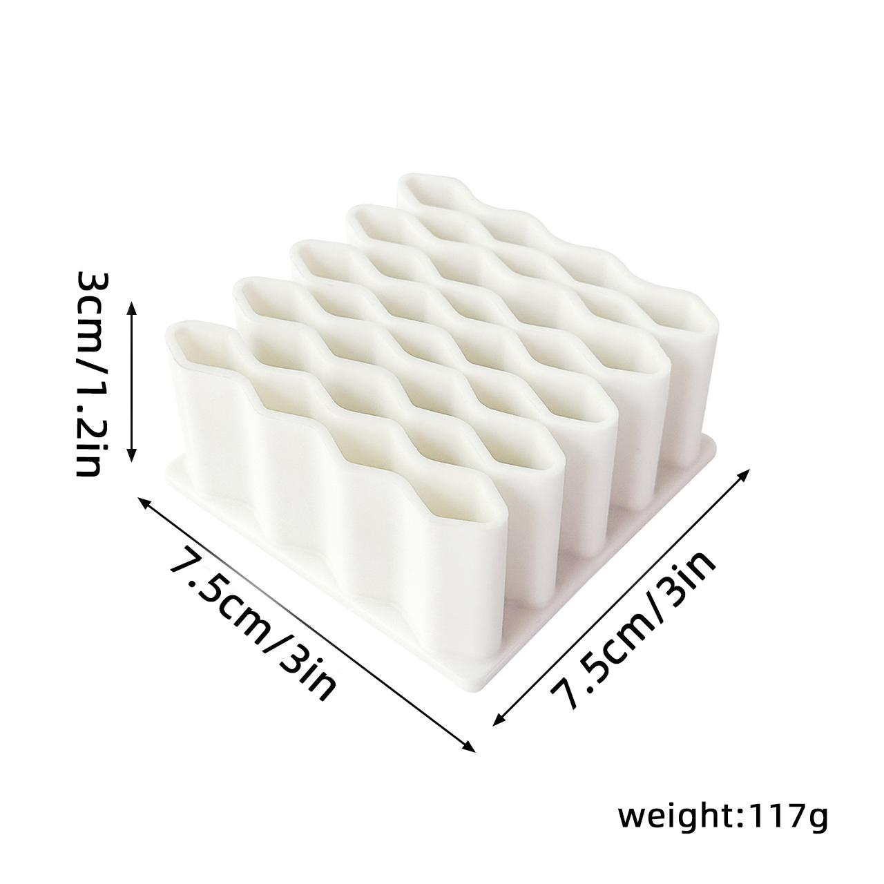 

Silicone Medicine Ointment Storage Rack Desktop Tube Cosmetic Classification Holder Box Soft Organizer Case белый