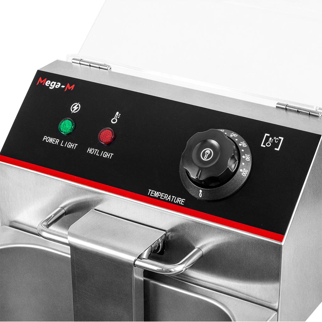 Electric Fryer Mega-M 8l 3.3kW 230V N