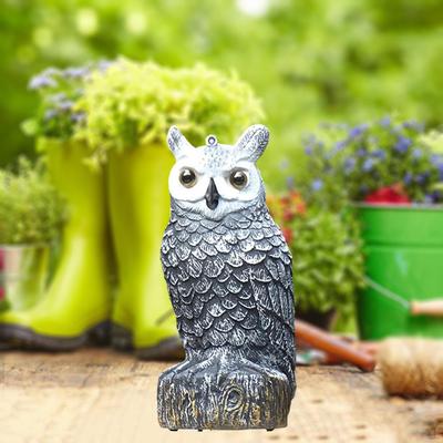 Eule Vogel Vogelscheuche Lockvogel Natur Feind Dekor Effektive Abschreckung für Outdoor Garten