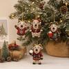 2026 Christmas Countdown Calenda, 24 Vintage-Style Goat Christmas Tree Ornament,Holiday Gift for Christmas