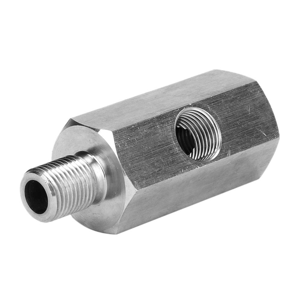 Oil Pressure Gauge Meter Adapter 1 8in NPT Female BSPP BSP Male and Female Tee