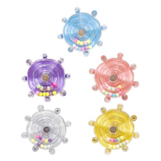 Papegøye Spinner Leke Interaktiv Fugler Spinnende Hjul Tygg Leke Roterende Godbitdispenser Puslespill Burtilbehør for Undulater Konurer Nymfeparakitter