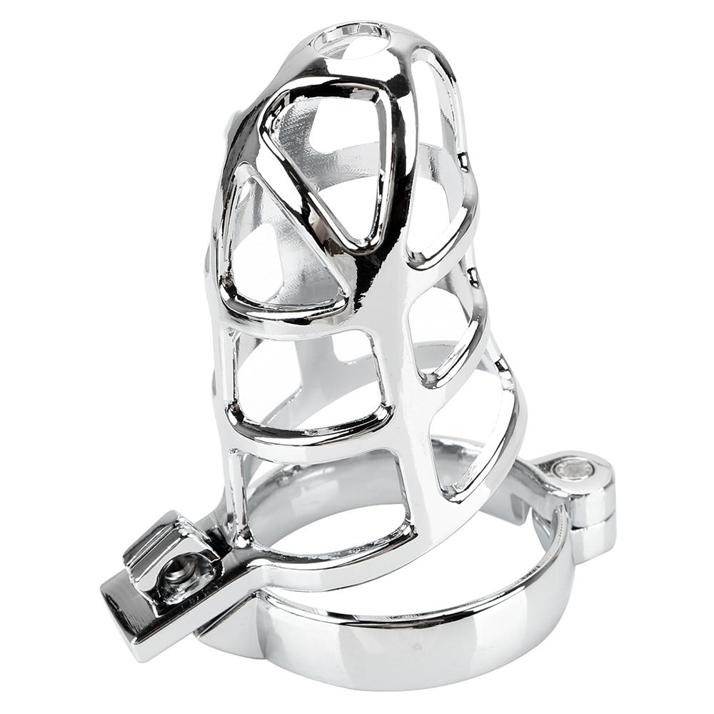 New Lockable Chastity Belt Penis Bondage Cock Ring Sleeve Lock Metal Cock Cage Male Chastity Device Sex Toys for Men 40/45/50mm