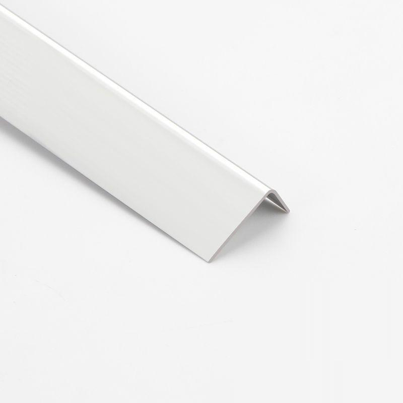 Aluminum L-Shaped Wall Corner Protector Trim - Anti-Collision Tile Edge Strip for Living Room.