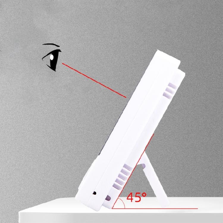 Thermometer Hygrometer with Large LED Display Wall-Mounted Desktop Digital Meter